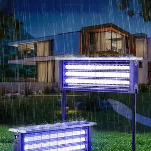 태양광 포충기 야외용 이중 삼중관 펜션 충전 전면 캠핑