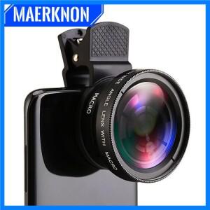 안드로이드 휴대폰 및 태블릿용 렌즈, 전문가용 0.45X 초광각 매크로 클립, 2 in 1