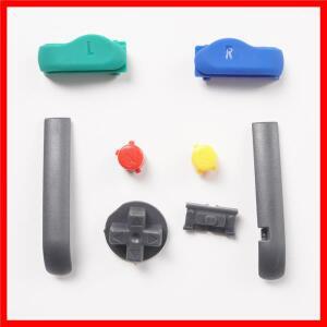 FUNNYPLAYING 버튼 및 액세서리, 게임보이 어드밴스 교체 키패드, L R A B GBA D 전원 켜기 끄기