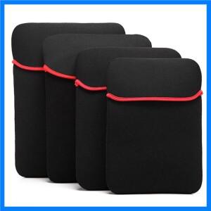10 14 15.6 17인치 양면 노트북 파우치 보호 가방 네오프렌 소프트 슬리브 태블릿 PC 케이스 방수
