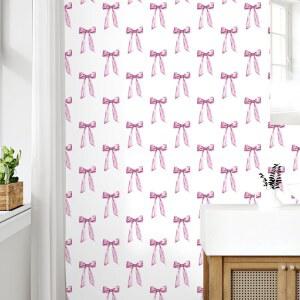 LOO 리본 벽지 스틱 44 5CM 캐비닛 서랍용 1CM 용지 코케트 접착 259 미적 17 자체 핑크 귀여운 침실 102인치 접촉 스티커 임차인