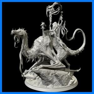 전체 높이 55mm 70mm 레진 모델 키트 무색 자가 조립 TD-6727/3D