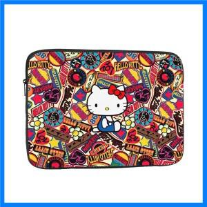 헬로 키티 90년대 노트북 슬리브 케이스 10 12 13 15 17인치 귀여운 만화 가방 충격 방지