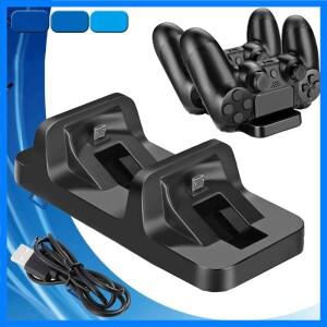 PS4 PlayStation 4 DualShock 컨트롤러 Pro Slim용 듀얼 충전기 스테이션 독