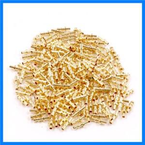 금실버 황동 터렛 러그 포스트, 태그 보드용, HIFI DIY 튜브 오디오 기타 AMP 프로젝트, 2mm, 3mm