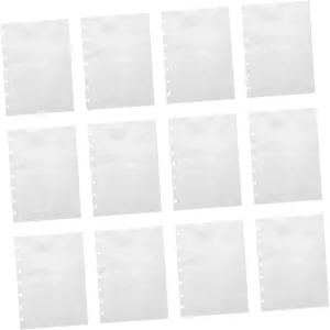 GLEAVI 25Pcs 투명 포토 슬리브 다용도 앨범 바인더 카드 및 엽서 보호용 수분 먼지 보호 장치