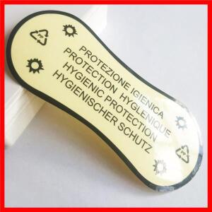 Sloobao 5 종류의 속옷 위생 자체 접착 투명/투명 스티커 수영복/수영 트렁크 맞춤형 디자인/로고