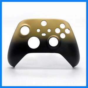 Xbox 시리즈 S & One X 컨트롤러 골드 섀도우 스페셜 에디션 교체 페이스 플레이트 전면 하우징 쉘 커버 DI