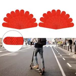 아름다운 확실한 맥세이프 스쿠터 스티커 20Pack 28x22cm MAX G30 ES1 ES2 PVC 반사판 스쿠터 장식 전기