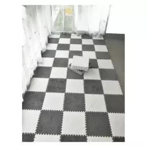 사계절용 귀여운 디자인 기학형 스티치 퍼즐 침실 대형 카페트 매트 있습니다 인테리어 바닥