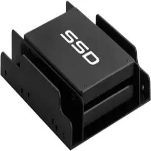 킹윈 SSD 하드 드라이브 장착 키트 내부 2 x 2.5 솔리드 스테이트 드라이브/HDD를 3.5인치 베이로