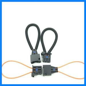 Audi BMW Porsche Mercedes-Benz 용 1Pc 대부분의 광섬유 광 루프 바이 패스 남성 어댑터 케이블