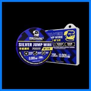 메카닉 점프 와이어 0.02mm 초미세 은색 마더보드 나사 구멍 손상된 플렉스 케이블 수리용