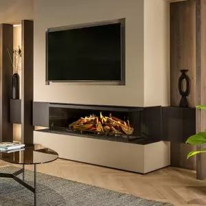 불멍 벽난로 인테리어 대형 거실 가짜불 무드등 조명 대형불멍 호텔 무드