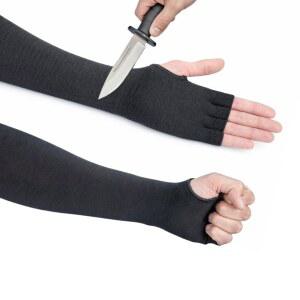 스텔스 핏 컷 저항 장갑, 케블라 팔 소매, 남성용 용접 정원 가꾸기용 가드,