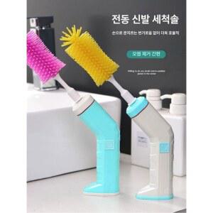 소형 전동 신발 세척 전기 청소기 브러쉬 살균 그린브러시 건조기 기 솔 휴대용 1개 1개브러시