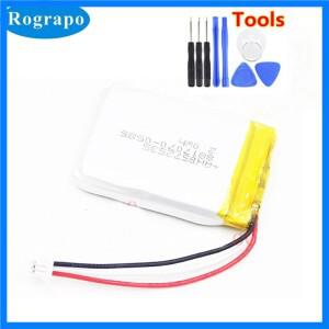 새로운 3.7V 1200mAh 703448 SH703448(1ICP7/34/48) 리튬 폴리머 배터리, JST 1.0 3 와이어 플러그, MP3 전