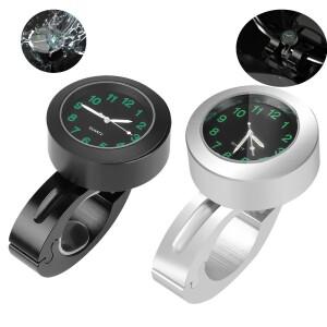 2024  범용 바이크 오토바이 핸들 바 시계 자전거 방수 핸드 그립 마운트 다이얼 스쿠터 전동 ATV