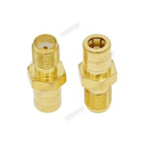 10개 SMA-SMB DAB 차량용 안테나 어댑터 RF 커넥터 (DAB+/FM/AM 라디오  자동차  트럭  위성 라디오용) 50