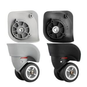 가방 수리 듀얼 교체 수하물 바퀴 핸드 스피너 캐스터 A08 용 자동 고무 트롤리 부품