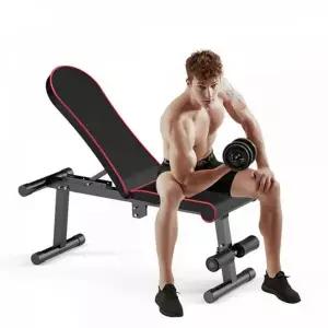 웨이트 트레이닝 벤치 접이식 폴딩 전신 홈트 트레이닝 벤치 덤벨 운동 헬스 윗몸일으키기 근력 복근 싯업
