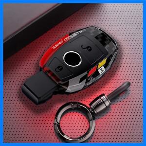 자동차 원격 키 케이스 커버 포브, 메르세데스 벤츠 A B G R 클래스 GLA W176 W204 W251 W463 액세서리