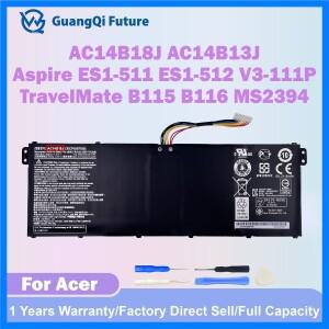 AC14B18J 3246mAh 36.7Wh 에이서 아스파이어 v3 ES1-511 V3-111P 트래블메이트 B115 MS2394 3셀