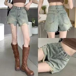 (스타일하우스)트레이닝팬츠 츄리닝바지 캐주얼 반바지 중청 Y2K 틴키