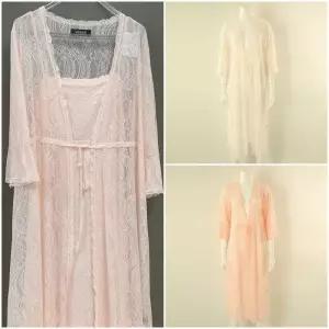 비너스 플러스 섹시한 올 레이스 로브 겉 가운 VGN4440ASSG