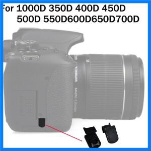 캐논 EOS 450D 디지털 카메라 수리 부품 용 배터리 도어 고무 커버