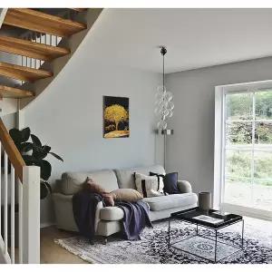 꾹상점3  거실 액자 사슴 루미나D 코끼리 돈들어오는 행운 황금나무