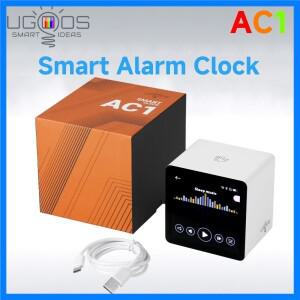 UGOOS AC1 스마트 알람 시계 Amlogic A213Y 8GB EMMC DDR4 256GB 4인치 IPS 터치 스크린 Wifi BT 4.2 홈 어