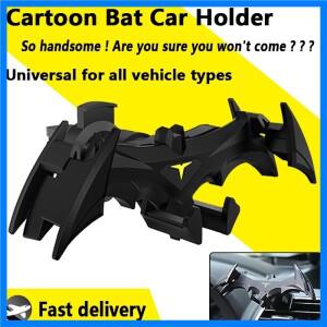 OSSKY 멋진 박쥐 모양 중력 버클 차량용 핸드폰 거치대 에어 아울렛 내비게이션 모든 4-6.5인치 기기용