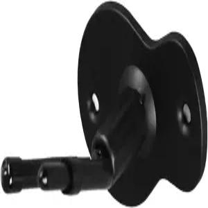 포키티 월 마운트 바이올린 행거 비올라 활 홀더가 있는 미끄럼 방지 고무 패드가 후크 홈 스튜디오 음악을