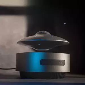 자기부상 블루투스 스피커 인테리어 무선 비행접시 달