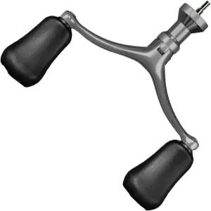 미끼 캐스팅 릴 업그레이드를 위한 RDTGHY 1PC 낚시 손잡이 알루미늄 소재 나사 삽입 파워 그립 노브 더블