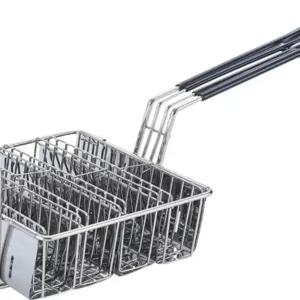 타코 튀김 바구니 V자형 브리또 바스켓