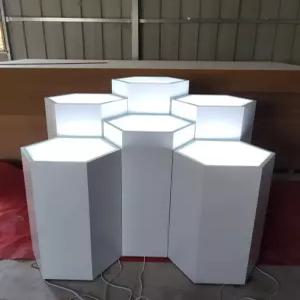 다이크로와상진열대 LED매장조명 계단식전시대 쇼케이스조명 베이커리조명