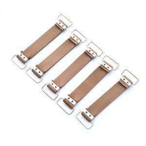 바이크 오토바이 배터리 고무 밴드 스트랩  내구성 있는 고정 거치대  스쿠터 모페드 버기 부품  12x2.3cm