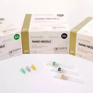 성심 일회용 주사침 나노니들 100개입 34g x 4mm