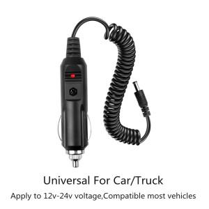 라디오 자동차 워키 토키 DC 12V-24V 전자 3.0a baofeng호환 양방향 UV-5R UV-82 충전기 액세서리