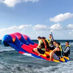 날으는 보트 제트스키 서핑 워터스키 해변 바다 빠지 다인용 날치보트