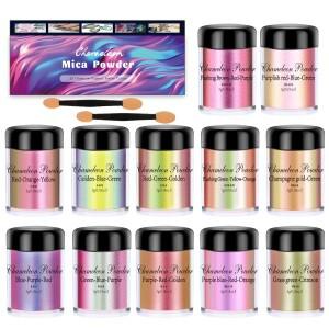 5g 카멜레온 미카 파우더 컬러 시프트 피그먼트 에폭시 레진 페인팅 비누 제작 목욕 폭탄 양초 염료