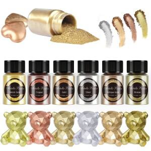 다채로운 파우더 독특한 금속 질감 에폭시 수지 착색제 글리터 색소 컬러 염료 보석 제작 액세서리 마이카