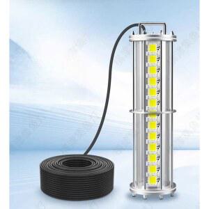 12V 수중 24V 와이어 베이시크 투광기 노란색 700W 집어등 화이트 녹광 황색등