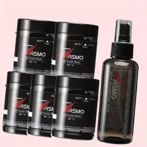 애즈모 흑채 파우더 5개+ 미스트 1개 티안나는 순간증모제 남자 여성 여자 우먼스흑채 정수리탈모 원형탈모