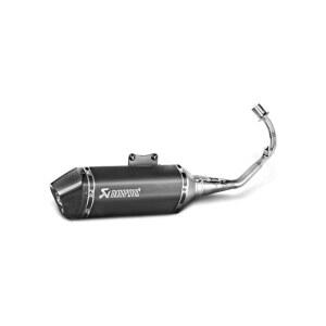 AKRAPOVIC 아크라포비치 머플러 레이싱 라인 스테인리스 블랙 VESPA Primavera150 /125ie 3V 16 17 , Sprint 150 S VE125R2 HZBL