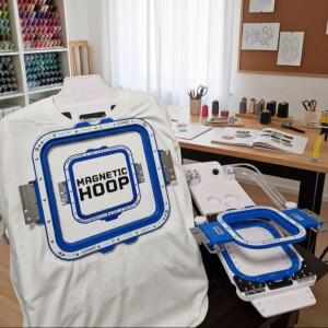 Brother PR1X PR1055X PR680W PRS100 VR 등을 위한 후프 스테이션 봉제 자수 기계 후프마스터 마이티후프