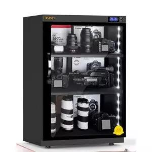 대형 실버 비브라토 습도조절 렌즈 카메라 보관함 포맷 조리개