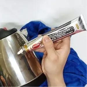 욕실 수도꼭지 청소 짜서 쓰는 스텐광택제 75ml 커피포트 금속 싱크대 카페